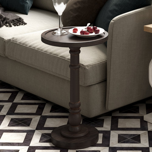 COZAYH STKT Pedestal Small Drinking Table,